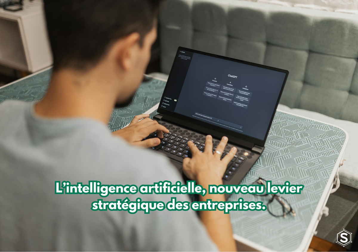 L’intelligence artificielle, nouveau levier stratégique des entreprises.