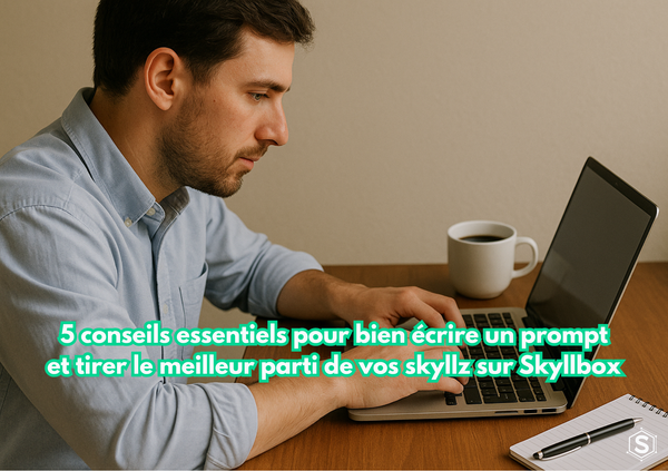 5 conseils essentiels pour bien écrire un prompt et tirer le meilleur parti de vos skyllz sur Skyllbox